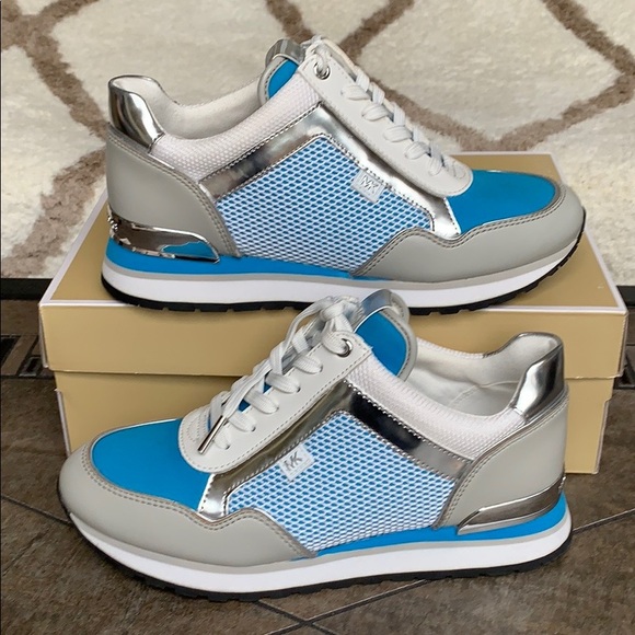MICHAEL KORS MADDY TRAINER MESH PERFECT SKY - Picture 16 of 16